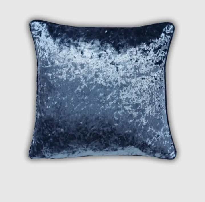 Grey Crushed Valvet Cushions