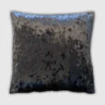 Grey Crushed Valvet Cushions