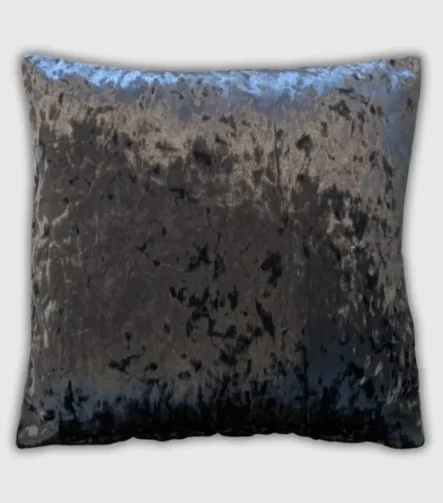 Grey Crushed Valvet Cushions