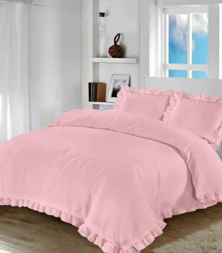 Santiago Frilled Blush Pink