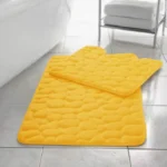 Ochre Pebble bath set
