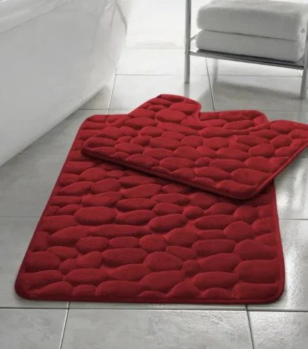 Red Pebble bath set