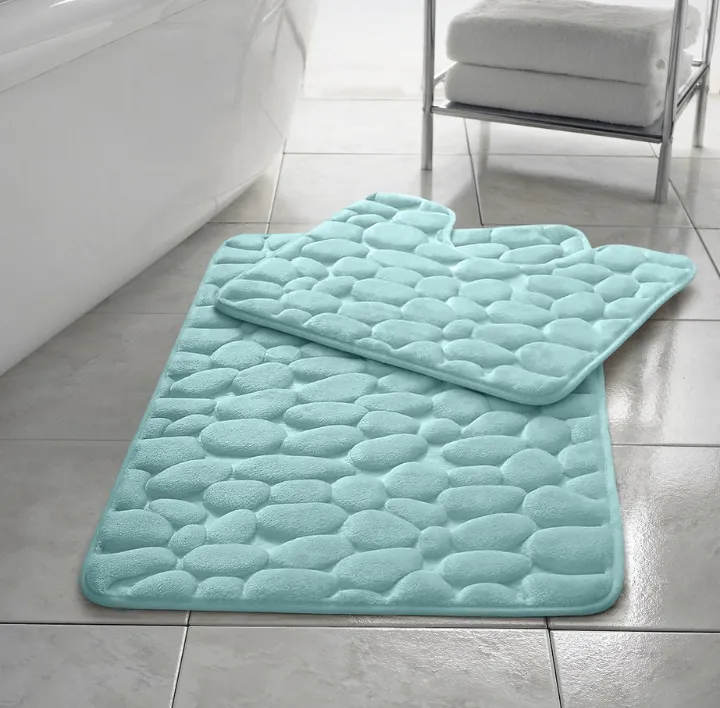Aqua Pebble bath set
