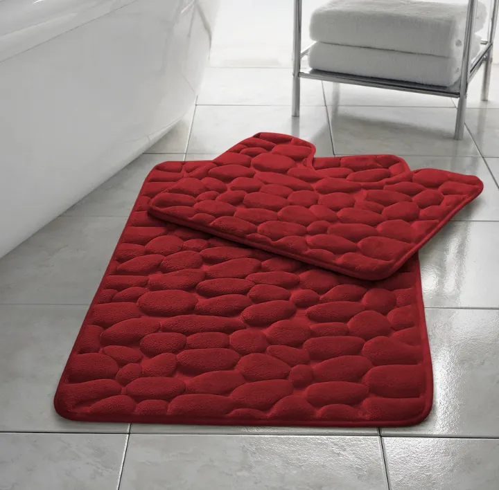 Red Pebble bath set