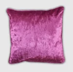 Pink Crushed Valvet Cushions
