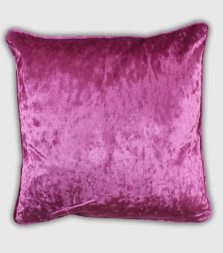 Pink Crushed Valvet Cushions