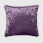 Purple Crushed Valvet Cushions