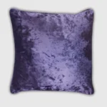 Purple Crushed Valvet Cushions