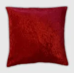 Red Crushed Valvet Cushions