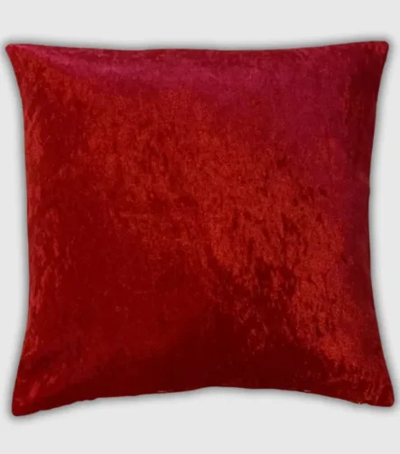 Red Crushed Valvet Cushions