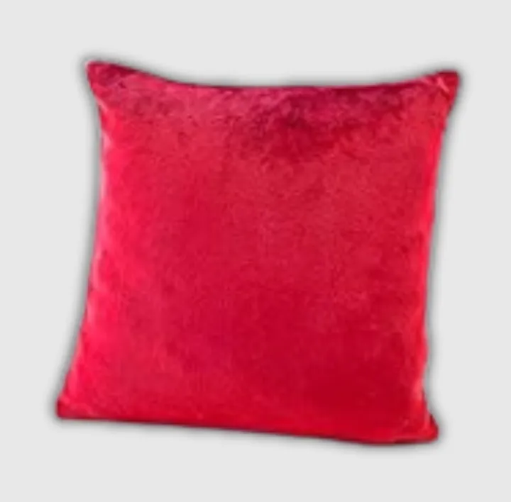 Red Crushed Valvet Cushions