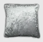 Silver Crushed Valvet Cushions