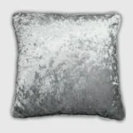 Silver Crushed Valvet Cushions