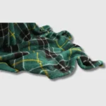 Tartan Green Throw