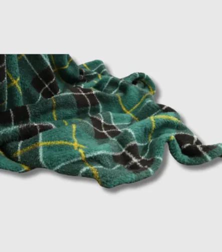 Tartan Green Throw