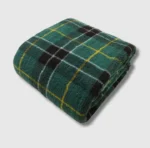 Tartan Green Throw