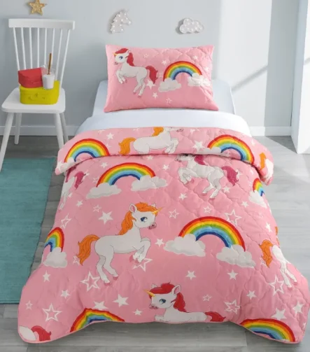 UNICORN Bedspread Throw