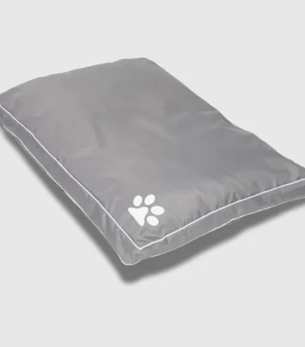 Grey WaterProof Dog Bed