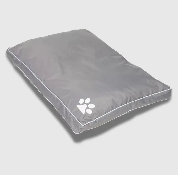 Grey WaterProof Dog Bed