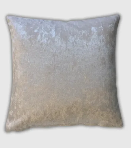 White Crushed Valvet Cushions