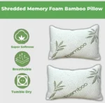 Bamboo orthopaedic pillow