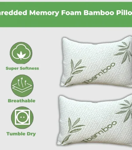 Bamboo orthopaedic pillow