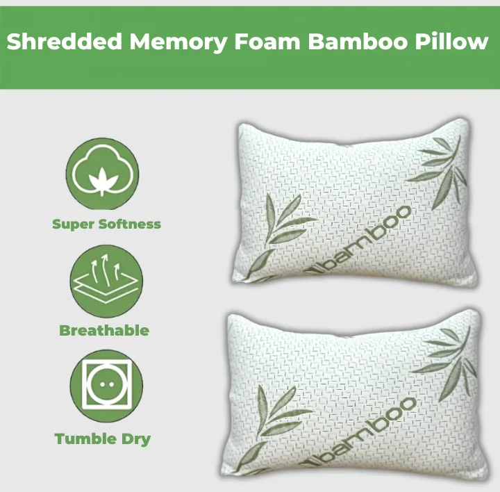 Bamboo orthopaedic pillow