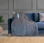 Grey Electric Heated Throw