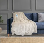 Mink Electric Heated Throw