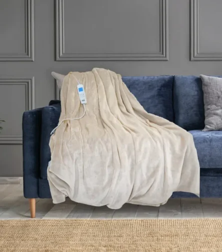 Mink Electric Heated Throw