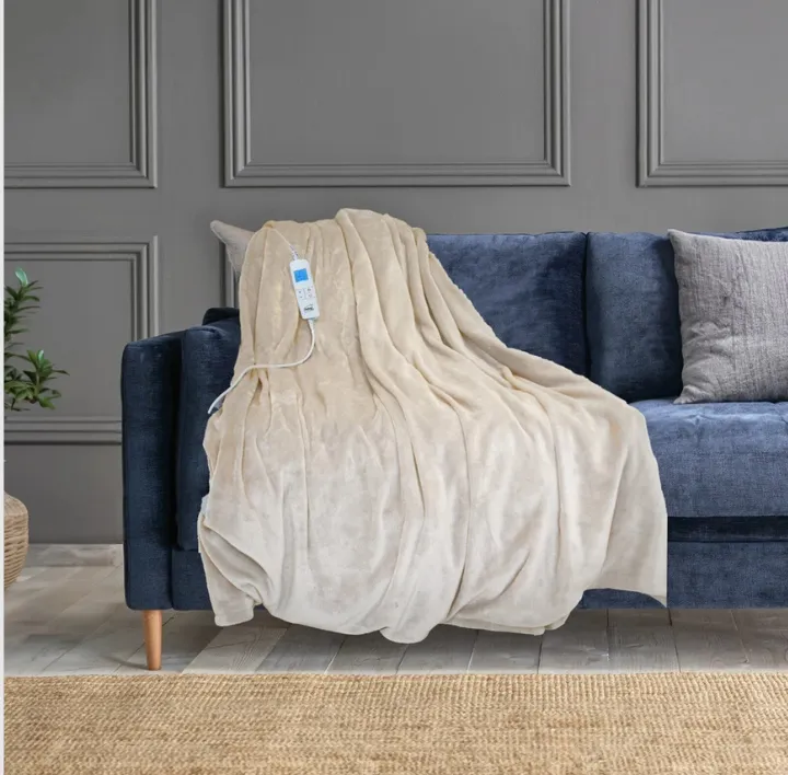Mink Electric Heated Throw