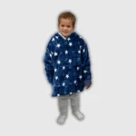Kids Stars hoodie Navy