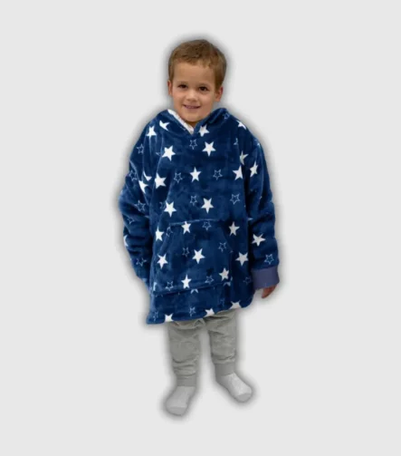Kids Stars hoodie Navy